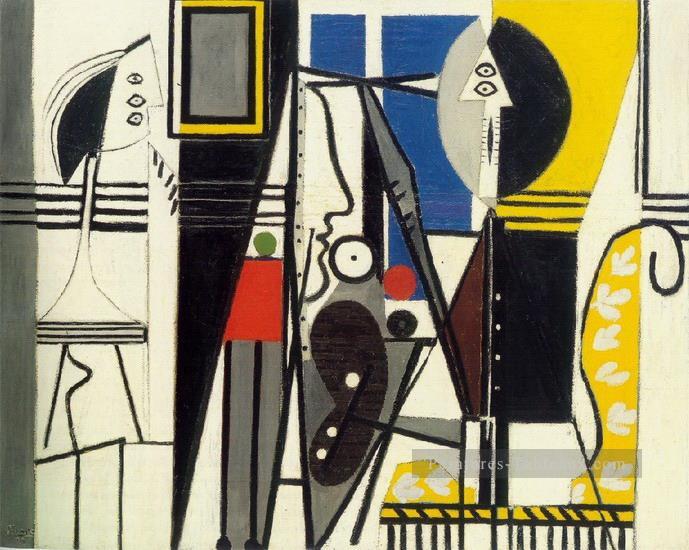 L’artiste et son modèle 1928 cubiste Pablo Picasso Peintures à l'huile